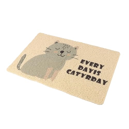 Toyvian 1 Stück Haustier Katzentoilette Drinnen Matten Kissen Outdoor+Matte Unterlage Pads Gepolstert Hund Katze Matte Hallo Für Nest Pet Pad Katzenpolster Grau PVC Toyvian 1 Stück Haustier Katzentoilette Drinnen Matten Kissen Outdoor+Matte Unterlage Pads Gepolstert Hund Katze Matte Hallo Für Nest Pet Pad Katzenpolster Grau PVC von Toyvian