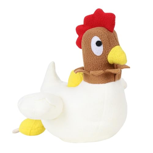 Toyvian 1 Stück Henne Eier Dog chew Toy hundekauspielzeuge Plüsch-Haustierspielzeug Nutztiere Plüschtiere lustiges Hundespielzeug schnüffeln riechen Hund Polarfleece von Toyvian
