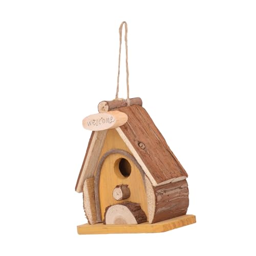 Toyvian 1 Stück Holznest Außenornamente Dekoration Heimschmuck Vogel Hängeanhänger Holz Vogelhaus Hängenest Schlafnest Futterspender Mit Seil Holz Vogelhaus Vogelnest Hanfseil Toyvian 1 Stück Holznest Außenornamente Dekoration Heimschmuck Vogel Hängeanhänger Holz Vogelhaus Hängenest Schlafnest Futterspender Mit Seil Holz Vogelhaus Vogelnest Hanfseil von Toyvian