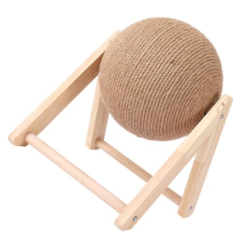 Toyvian 1 Stück Katzenkratzbrett für Katzenkratzer Haustierkratzer Kratzen Katzenpfostenkratzer Katze spielt Ball Schleifendes Krallenspielzeug Klauenschleifkugel hölzern Toyvian 1 Stück Katzenkratzbrett für Katzenkratzer Haustierkratzer Kratzen Katzenpfostenkratzer Katze spielt Ball Schleifendes Krallenspielzeug Klauenschleifkugel hölzern von Toyvian
