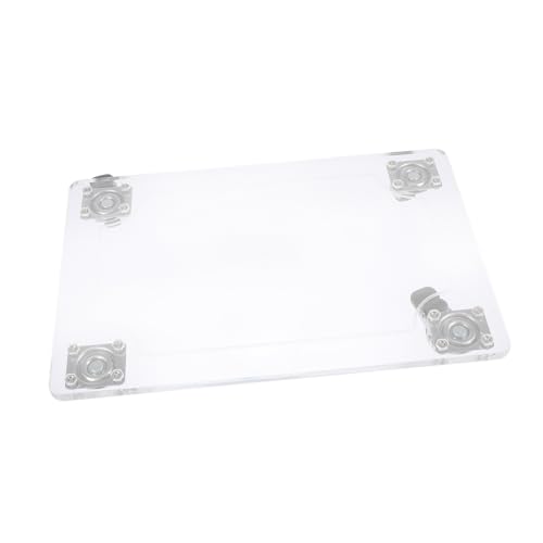 Toyvian 1 Stück Movabler Pflanzenroller mit Rädern Quadratischer Acryluntersetzer für Blumentöpfe Robustes und Langlebiges Design zu Reinigen Warten Zubehör für Innen und Außenbereich von Toyvian
