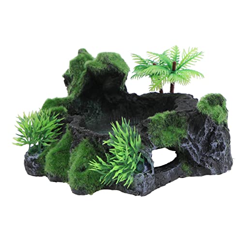 Toyvian 1 Stück Simulation Dekorativer Topf Futternapf Für Haustiere Reptilienschildkröten Futternapf Für Haustiere Fressbecken Für Haustiere Futterdekor Fressnapf Für Haustiere von Toyvian
