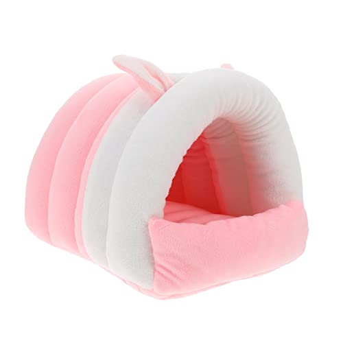 Toyvian 1 Stück Warmes Baumwollnest Haustier Bettwäsche Häuser Hamster Winterbett Meerschweinchen Schlafsack Hamsterschutzhaus Hamster Wärmenest Hamsterbett Baumwolle Rosa Toyvian 1 Stück Warmes Baumwollnest Haustier Bettwäsche Häuser Hamster Winterbett Meerschweinchen Schlafsack Hamsterschutzhaus Hamster Wärmenest Hamsterbett Baumwolle Rosa von Toyvian