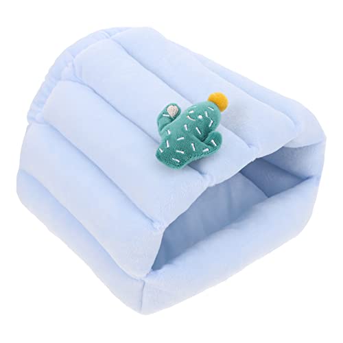 Toyvian 1 Stück Warmes Baumwollnest kleines Tierhaus Bett drinnen Hamsternest Vlies Plüsch Haustierhaus Hamster hängendes Nest kleines Haustierversteck Baumwolle Blue Toyvian 1 Stück Warmes Baumwollnest kleines Tierhaus Bett drinnen Hamsternest Vlies Plüsch Haustierhaus Hamster hängendes Nest kleines Haustierversteck Baumwolle Blue von Toyvian