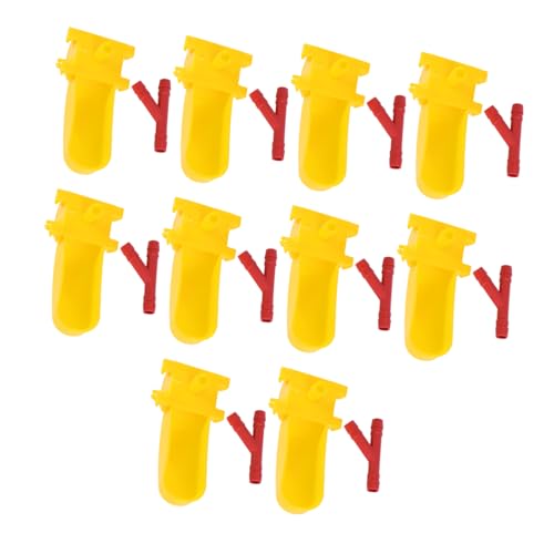 Toyvian 10 Sätze Doppelte Hühnertränke Teiliges für Tiere Wasserspender für Vögel und Kleintiere Robuste Auslaufsichere Konstruktion für Hühner Tauben und Wachteln Toyvian 10 Sätze Doppelte Hühnertränke Teiliges für Tiere Wasserspender für Vögel und Kleintiere Robuste Auslaufsichere Konstruktion für Hühner Tauben und Wachteln von Toyvian
