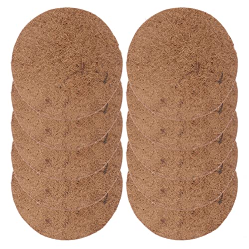 Toyvian 10 Stück Atmungsaktive Taubennest Pads Natürliche Nestmatten für Vögel für Taubenbrut und Vogelnester Pflegeleichte Unterlage für Eier und Kleintiere Toyvian 10 Stück Atmungsaktive Taubennest Pads Natürliche Nestmatten für Vögel für Taubenbrut und Vogelnester Pflegeleichte Unterlage für Eier und Kleintiere von Toyvian