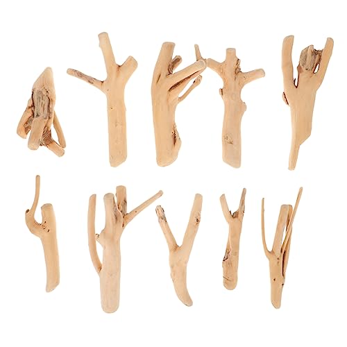 Toyvian 10 Stück Dekoration aus dunklem Holz Aquarium-Zweig Aquarium Treibholz dekoratives kleines Aquarium rohrverkleidung Zweige für Reptilien natürliches Treibholzdekor Khaki Toyvian 10 Stück Dekoration aus dunklem Holz Aquarium-Zweig Aquarium Treibholz dekoratives kleines Aquarium rohrverkleidung Zweige für Reptilien natürliches Treibholzdekor Khaki von Toyvian