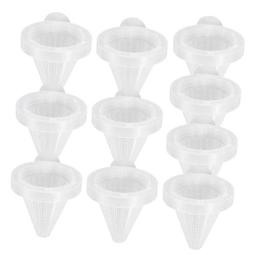 Toyvian 10 Stück Futterspender mit Saugnapf live Zucht für Fischbecken füttern Rot Fischfuttertrichter Fischfutter-Feeder Aquarium-Haustierbedarf Ffish Panzerfutterautomat Transparent Toyvian 10 Stück Futterspender mit Saugnapf live Zucht für Fischbecken füttern Rot Fischfuttertrichter Fischfutter-Feeder Aquarium-Haustierbedarf Ffish Panzerfutterautomat Transparent von Toyvian