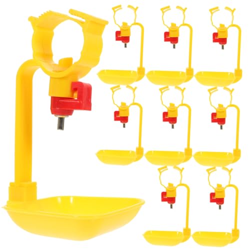 Toyvian 10stücke Wasserbecher Für Hühner Hängende Wassernäpfe Praktische Geflügeltränken Automatische Trinknäpfe Robuste Wassertränke Für Geflügel von Toyvian
