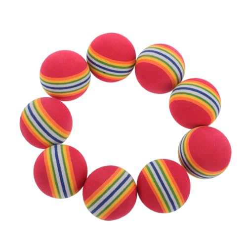 Toyvian 10 Stück Interaktives Regenbogen-katzenspielzeug Zum Spielen Im Innenbereich, Weiche Eva-schaumstoffbälle Für Kätzchen Und Kleine Hunde Zum Jagen Und Trainieren Toyvian 10 Stück Interaktives Regenbogen-katzenspielzeug Zum Spielen Im Innenbereich, Weiche Eva-schaumstoffbälle Für Kätzchen Und Kleine Hunde Zum Jagen Und Trainieren von Toyvian