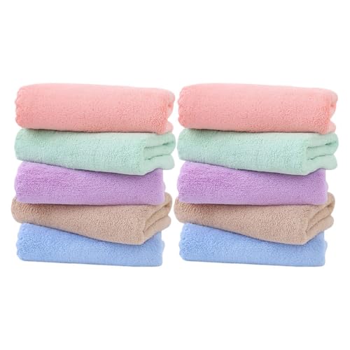 Toyvian 10 Stück Meerschweinchendecken: 30 x 30 cm, waschbare Fleece-Bettwäsche für Kleintiere, Käfigeinlagen – Wiederverwendbare Haustier-PIPI-Unterlage – Flanell-Schlafmatte für Hamster, Toyvian 10 Stück Meerschweinchendecken: 30 x 30 cm, waschbare Fleece-Bettwäsche für Kleintiere, Käfigeinlagen – Wiederverwendbare Haustier-PIPI-Unterlage – Flanell-Schlafmatte für Hamster, von Toyvian