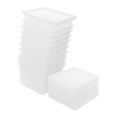 Toyvian 10 Stück Reptilienbehälter Kunststoff Terrarium Spinnengehege Gecko Tank Schildkrötenzubehör Eidechsen Terrarium Froschgehege Terrarienkäfig Tragbarer Brutbehälter Toyvian 10 Stück Reptilienbehälter Kunststoff Terrarium Spinnengehege Gecko Tank Schildkrötenzubehör Eidechsen Terrarium Froschgehege Terrarienkäfig Tragbarer Brutbehälter von Toyvian