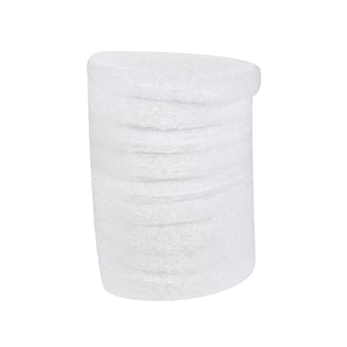 Toyvian 10 Stück Teiliges Aquarium Schwammfilter Ersatzpads Biologisch Wirkender Filterschwamm für Fischbecken Dickes Formstabiles Material Verbessert Wasserqualität durch Nitrifikation von Toyvian