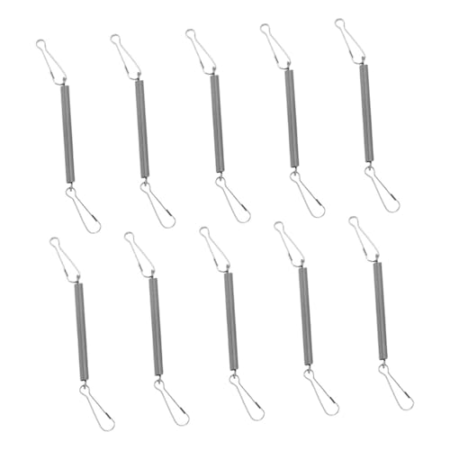 Toyvian 10 Stück Teiliges Federn mit Clip für Kleintierkäfige Sichere Befestigung für Trinkflaschen Passend für Kaninchen Hamster und Meerschweinchen Gehege Toyvian 10 Stück Teiliges Federn mit Clip für Kleintierkäfige Sichere Befestigung für Trinkflaschen Passend für Kaninchen Hamster und Meerschweinchen Gehege von Toyvian