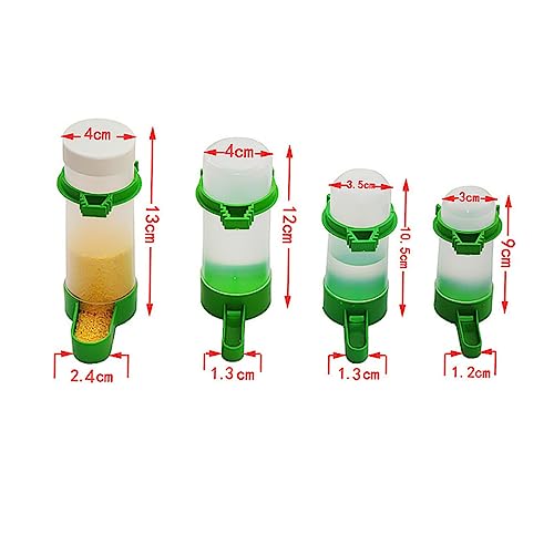 Toyvian 10 Stück Teiliges Mittleres Automatisches Trinkbecher für Papageien Tragbarer Futter und Wasserspender Auslaufsicher Einfach zu Reinigen Geeignet für Kleine Vögel und Papageien im Toyvian 10 Stück Teiliges Mittleres Automatisches Trinkbecher für Papageien Tragbarer Futter und Wasserspender Auslaufsicher Einfach zu Reinigen Geeignet für Kleine Vögel und Papageien im von Toyvian