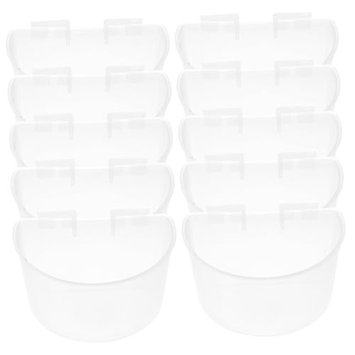 Toyvian 10 Stück Teiliges Tauben Futter Wasserspender Robustem Kunststoff Anti spritzend und Beißfest mit Praktischem Haken zum Aufhängen an Vogelkäfigen für Geflügel und Jungvögel Toyvian 10 Stück Teiliges Tauben Futter Wasserspender Robustem Kunststoff Anti spritzend und Beißfest mit Praktischem Haken zum Aufhängen an Vogelkäfigen für Geflügel und Jungvögel von Toyvian