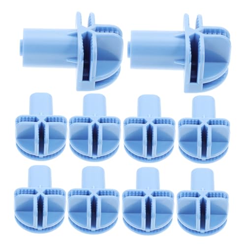 Toyvian 10 Stück Zubehör Für Katzenkäfigrollen Ersatz Lenkrollenhülsen Vogelkäfigrollenhülsen Käfig Rollräder Adapter Ersatz Spinnerrad Abs Himmelblau Toyvian 10 Stück Zubehör Für Katzenkäfigrollen Ersatz Lenkrollenhülsen Vogelkäfigrollenhülsen Käfig Rollräder Adapter Ersatz Spinnerrad Abs Himmelblau von Toyvian