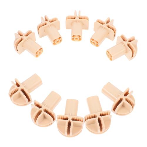 Toyvian 10 Stück Zubehör Für Katzenkäfigrollen Ersatzlenkrollen Hundekistenräder Kinderwagen Räder Kleine Werkzeugwagenräder Ersatzrollen Für Rollen Ersatz-rollstuhlräder Weiß Abs von Toyvian