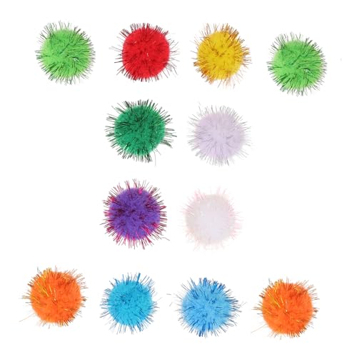 Toyvian 100 Stück Kunterbunte Katzenbälle Interaktives Katzenspielzeug aus Hochwertigem Material und Bewegung zur Beschäftigung von Katzen Aktivität Toyvian 100 Stück Kunterbunte Katzenbälle Interaktives Katzenspielzeug aus Hochwertigem Material und Bewegung zur Beschäftigung von Katzen Aktivität von Toyvian