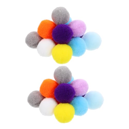 Toyvian 100Stücke Katzen Plüschbälle Farbenfrohe Interaktive Haustier Spielzeuge Weiche Und Langlebige Plüsch Puffbälle Für Katzen Und Kleine Für Stressabbau Toyvian 100Stücke Katzen Plüschbälle Farbenfrohe Interaktive Haustier Spielzeuge Weiche Und Langlebige Plüsch Puffbälle Für Katzen Und Kleine Für Stressabbau von Toyvian