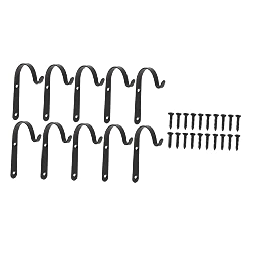 Toyvian 10Sätze Hängepflanzenhalter mit Haken für Blumentöpfe Vogelhäuschen und Laternen Rostbeständig Installieren für Garten und Innenbereich Dekoration Toyvian 10Sätze Hängepflanzenhalter mit Haken für Blumentöpfe Vogelhäuschen und Laternen Rostbeständig Installieren für Garten und Innenbereich Dekoration von Toyvian