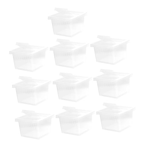 Toyvian 10Stücke Reptilienfütterungsbox Transparente Insekten Transportbox für Kleine Reptilien und Spinnen Langlebig mit Stabilem für Terrarien Toyvian 10Stücke Reptilienfütterungsbox Transparente Insekten Transportbox für Kleine Reptilien und Spinnen Langlebig mit Stabilem für Terrarien von Toyvian