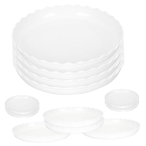 Toyvian 12 Stück Rundes Pflanzgefäß im Freien Drainage Pflanzenschale Entleeren Untertasse Unterschalen für Blumentöpfe Untersetzer für Topfpflanzen Untersetzer aus Kunststoff Plastik Weiß Toyvian 12 Stück Rundes Pflanzgefäß im Freien Drainage Pflanzenschale Entleeren Untertasse Unterschalen für Blumentöpfe Untersetzer für Topfpflanzen Untersetzer aus Kunststoff Plastik Weiß von Toyvian