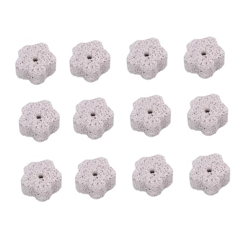 Toyvian 12 Stück Teiliges Hamster Kauspielzeug Natürliche Calcium Mineralien Plattformförmige Nagesteine Zahnpflegend und Geeignet für Kaninchen Zwerghamster und Kleine Nagetiere von Toyvian