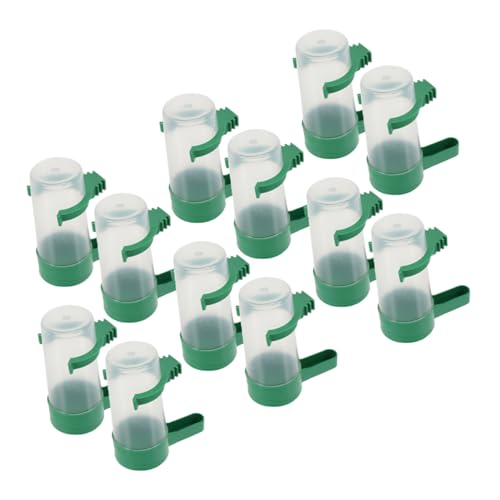 Toyvian 12Stücke Vogel Wasserspender Für Käfige Auslaufsicherer Trinker Für Papageien Sittiche Und Tauben Robuster Wasserbehälter Hygienisch Reinigen Toyvian 12Stücke Vogel Wasserspender Für Käfige Auslaufsicherer Trinker Für Papageien Sittiche Und Tauben Robuster Wasserbehälter Hygienisch Reinigen von Toyvian