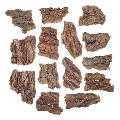 Toyvian 14 Stück Tier Versteckte Hütte Reptilienrindendekor Zubehör Korkrinde Für Reptilien Haustier Plattform Terrarienbaumrinde Klettert Auf Baumrinde Zucht Gecko Light Brown Toyvian 14 Stück Tier Versteckte Hütte Reptilienrindendekor Zubehör Korkrinde Für Reptilien Haustier Plattform Terrarienbaumrinde Klettert Auf Baumrinde Zucht Gecko Light Brown von Toyvian
