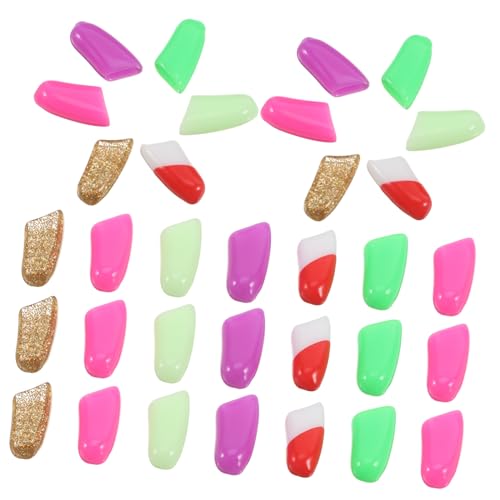 Toyvian 140 Stück Teiliges Set Pet Krallenschutz für Katzen Weiche Krallenkappen Schützende Pfotenabdeckungen gegen Kratzer Langlebig Farbenfroh Einfache Anwendung für Zufällige Farbe von Toyvian