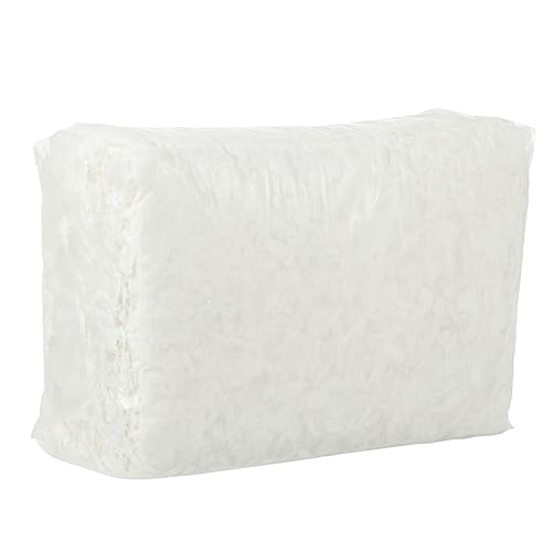 Toyvian Haustierpapierbettwäsche Für Hamster Meerschweinchen Hochverdichtete Absorbierende Geruchsneutrale Einstreu Für Kleine Tiere Weiß von Toyvian