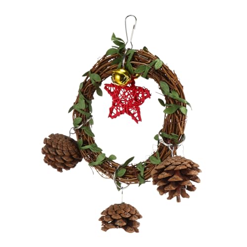 Toyvian 1Pc Papagei Käfig Barsch Kauen Schaukel Vogel Papageien Papagei Zubehör Tannenzapfen Toyvian 1Pc Papagei Käfig Barsch Kauen Schaukel Vogel Papageien Papagei Zubehör Tannenzapfen von Toyvian