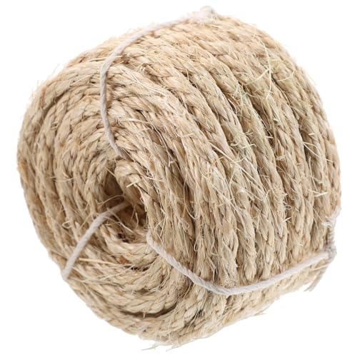 Toyvian 1Rolle Katzenkratzseil aus Sisal Zuschneidbar und Robust Ersatzteil für Kratzbaum und Kratzbrett Perfektes Katzenzubehör für DIY Projekte und Reparaturen Toyvian 1Rolle Katzenkratzseil aus Sisal Zuschneidbar und Robust Ersatzteil für Kratzbaum und Kratzbrett Perfektes Katzenzubehör für DIY Projekte und Reparaturen von Toyvian