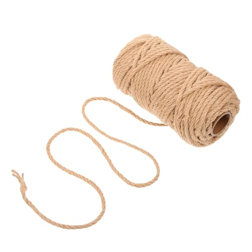 Toyvian 1Rolle Natürliche Sisalseilrolle Vielseitiges DIY Seil für Katzenkratzbaum Kratzspielzeug und Dekoration Ersatzseil für Kratzmöbel und Langlebig Toyvian 1Rolle Natürliche Sisalseilrolle Vielseitiges DIY Seil für Katzenkratzbaum Kratzspielzeug und Dekoration Ersatzseil für Kratzmöbel und Langlebig von Toyvian