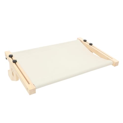 Toyvian 1Satz Hängematte für Fensterkatzen Einstellbare und Katzenliege aus Holz Entspannen und Schlafen für Fenster und Betten Graue mit Starkem Toyvian 1Satz Hängematte für Fensterkatzen Einstellbare und Katzenliege aus Holz Entspannen und Schlafen für Fenster und Betten Graue mit Starkem von Toyvian