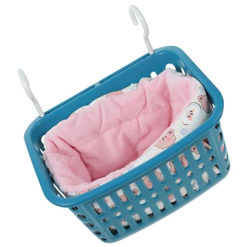 Toyvian 1Satz Hängendes Hamsternest für Kleine Haustiere Plüschbett für Hamster Chinchillas und Sicherer Rückzugsort und Komfortable Schlafgelegenheit Toyvian 1Satz Hängendes Hamsternest für Kleine Haustiere Plüschbett für Hamster Chinchillas und Sicherer Rückzugsort und Komfortable Schlafgelegenheit von Toyvian