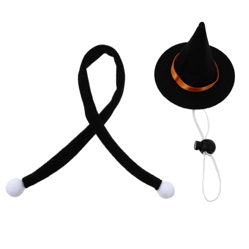 Toyvian 1Satz Halloween Haustier Hut Und Halstuch Niedliches Hexenhut Und Schwarzes Halstuch Für Katzen Dekoration Für Halloween Und Haustiergeschenke Toyvian 1Satz Halloween Haustier Hut Und Halstuch Niedliches Hexenhut Und Schwarzes Halstuch Für Katzen Dekoration Für Halloween Und Haustiergeschenke von Toyvian