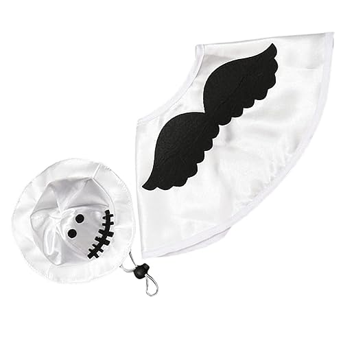 Toyvian Halloween Haustier Umhang Für Katzen Und Hunde Kostüm Hut Für Kleine Tiere Bequemer Mantel Für Party-zubehör von Toyvian