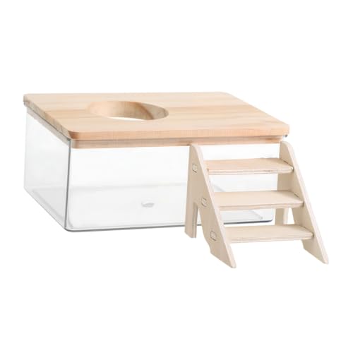 Toyvian 1Satz Hamster Sandbadbox mit Verstellbarer Tür Transparentes Hamsterbadezimmer zu Reinigendes Sandbadezubehör für Kleintiere für Entspannen Langlebig Toyvian 1Satz Hamster Sandbadbox mit Verstellbarer Tür Transparentes Hamsterbadezimmer zu Reinigendes Sandbadezubehör für Kleintiere für Entspannen Langlebig von Toyvian