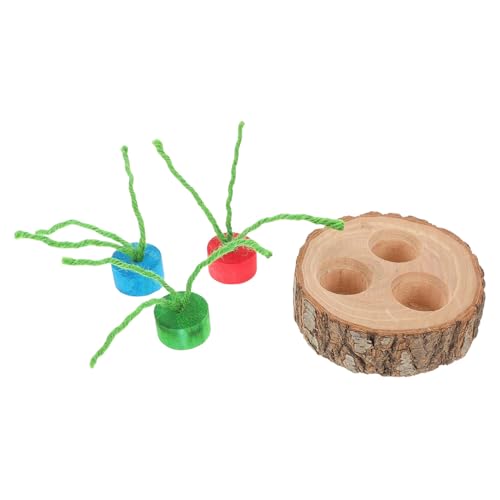 Toyvian Futtersuchspielzeug für Hamster Ratten und Kaninchen Leicht zu Reinigendes Holzspielzeug Kauspielzeug für Kleintiere Interaktives Spielzeug für Haustiere Käfigzubehör Toyvian Futtersuchspielzeug für Hamster Ratten und Kaninchen Leicht zu Reinigendes Holzspielzeug Kauspielzeug für Kleintiere Interaktives Spielzeug für Haustiere Käfigzubehör von Toyvian