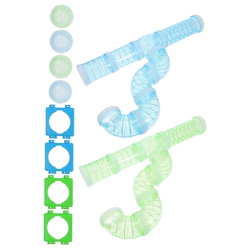 Toyvian 1Satz Hamsterrohr Teiliges Tunnelmodul für Hamsterkäfige und Verbindungsstücke Sicheres und Langlebiges für Kleine zur Käfigerweiterung Toyvian 1Satz Hamsterrohr Teiliges Tunnelmodul für Hamsterkäfige und Verbindungsstücke Sicheres und Langlebiges für Kleine zur Käfigerweiterung von Toyvian