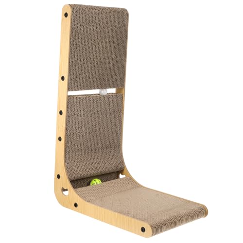 Toyvian 1Satz Katzenkratzbrett Förmig Glöckchen Vertikaler Katzenkratzer für Wohnungskatzen Platzsparend für Indoor und Möbel Schutz Fördert Kletterinstinkt Toyvian 1Satz Katzenkratzbrett Förmig Glöckchen Vertikaler Katzenkratzer für Wohnungskatzen Platzsparend für Indoor und Möbel Schutz Fördert Kletterinstinkt von Toyvian