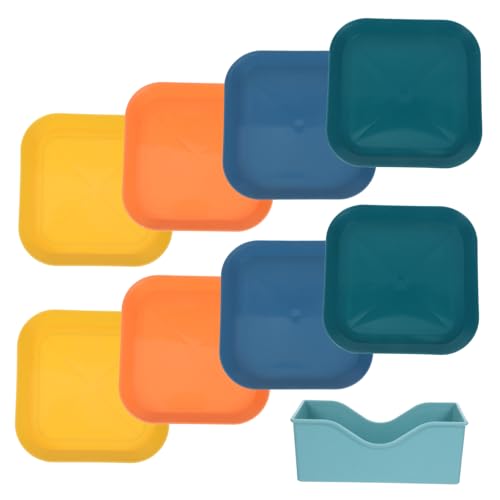 Toyvian 1satz Katzenfutter-Schalen Für Kleine Haustiere rutschfeste Flache Futternäpfe Für Katzen Und Kleine Hunde Teilig Einfach Zu Reinigen Ergonomisches Design von Toyvian