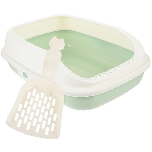 Toyvian 1Satz Katzentoilette Halbgeschlossene Katzentoilette Für Kleine Katzen Und Einfache Reinigung Für Reisen Platzsparend Und Hygienisch Toyvian 1Satz Katzentoilette Halbgeschlossene Katzentoilette Für Kleine Katzen Und Einfache Reinigung Für Reisen Platzsparend Und Hygienisch von Toyvian