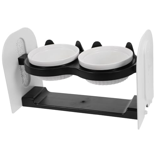 Toyvian 1Satz Keramik Haustierschüssel Erhöhte Futterschalen für Katzen und Ergonomisch Geneigt zu Reinigen Stabiler Halterung für Komfortables Fressen Toyvian 1Satz Keramik Haustierschüssel Erhöhte Futterschalen für Katzen und Ergonomisch Geneigt zu Reinigen Stabiler Halterung für Komfortables Fressen von Toyvian