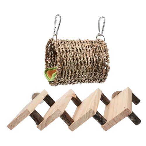 Toyvian 1Satz Kletterleiter für Kleine Haustiere Meerschweinchenhaus mit Warmem Schlafnest für Hamster und Chinchillas Sicherer Ruheplatz für Komfortables für Haustiere Toyvian 1Satz Kletterleiter für Kleine Haustiere Meerschweinchenhaus mit Warmem Schlafnest für Hamster und Chinchillas Sicherer Ruheplatz für Komfortables für Haustiere von Toyvian