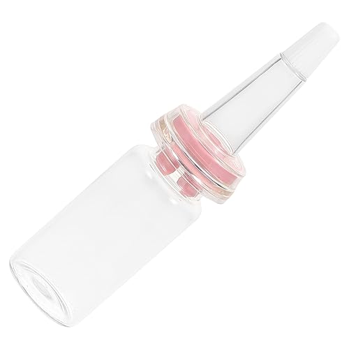 Toyvian Hamsterflasche Aus Glas Kleintier-saugflasche Für Igel Eichhörnchen-trinkflasche Futterautomat Mit Silikonmaterial Igel-futterspender Hamster-futterspender von Toyvian