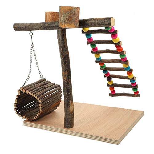 Toyvian 1Satz Papagei Stehendes Rack Vogelspielständer aus Strapazierfähigem für Interaktives Training für Sittiche und Andere Kleine eine Angenehme von Toyvian