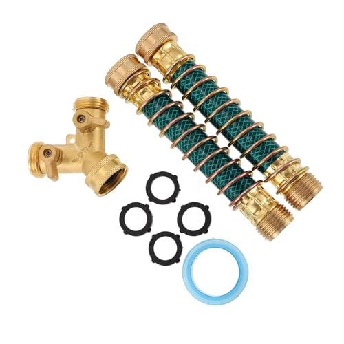 Toyvian 1Satz Schlauchteiler mit Wasserrohrverbinder und Splitteradapter Gartenschlauchbewässerungszubehör für Effiziente Gartenbewässerung und Benutzerfreundlich Toyvian 1Satz Schlauchteiler mit Wasserrohrverbinder und Splitteradapter Gartenschlauchbewässerungszubehör für Effiziente Gartenbewässerung und Benutzerfreundlich von Toyvian